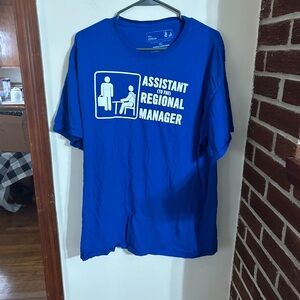 The Office men’s size xl blue short sleeve tee